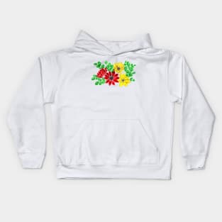 Florals Kids Hoodie